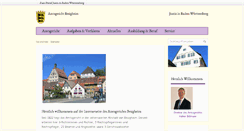 Desktop Screenshot of amtsgericht-besigheim.de